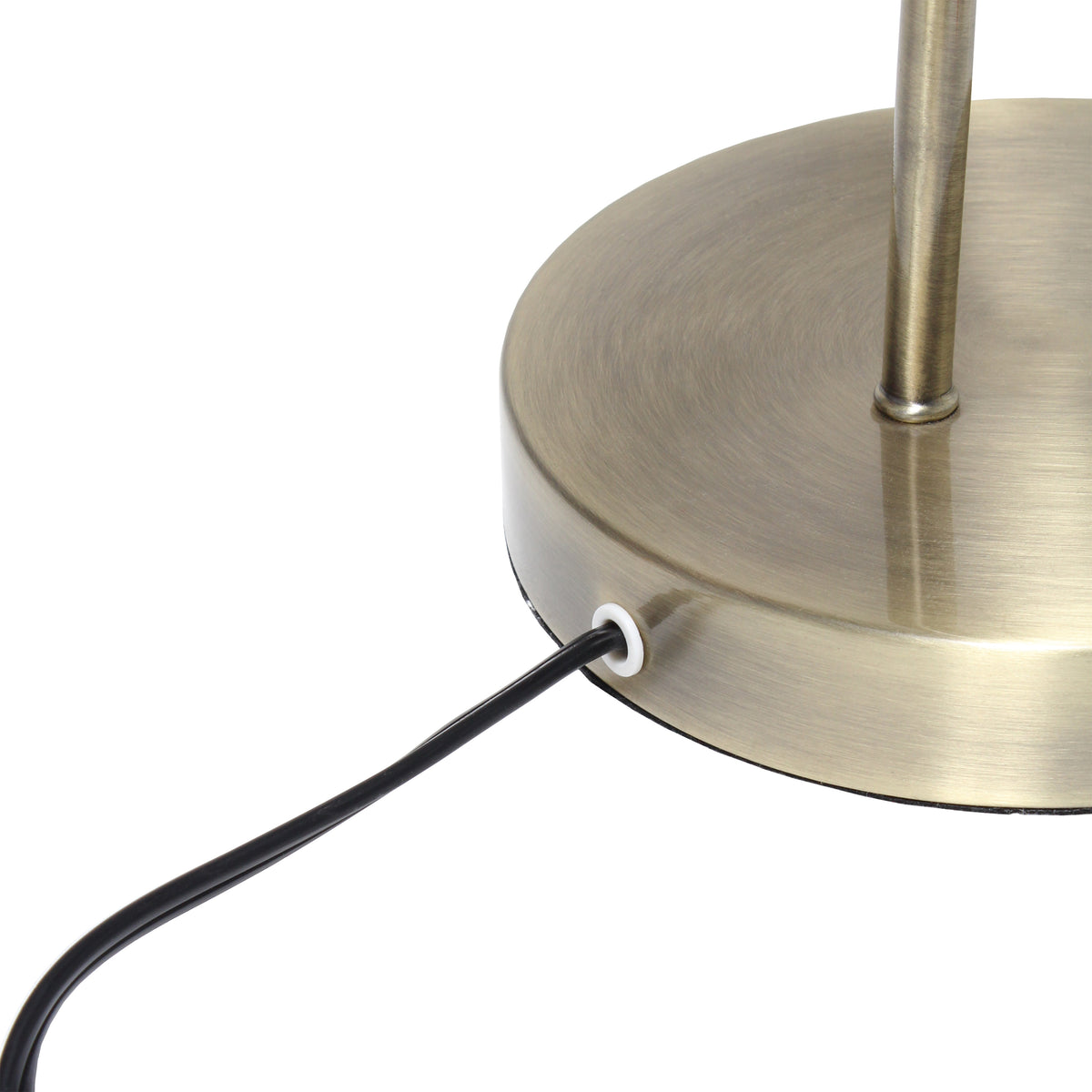 Elegant Designs Caged In Metal Table Lamp